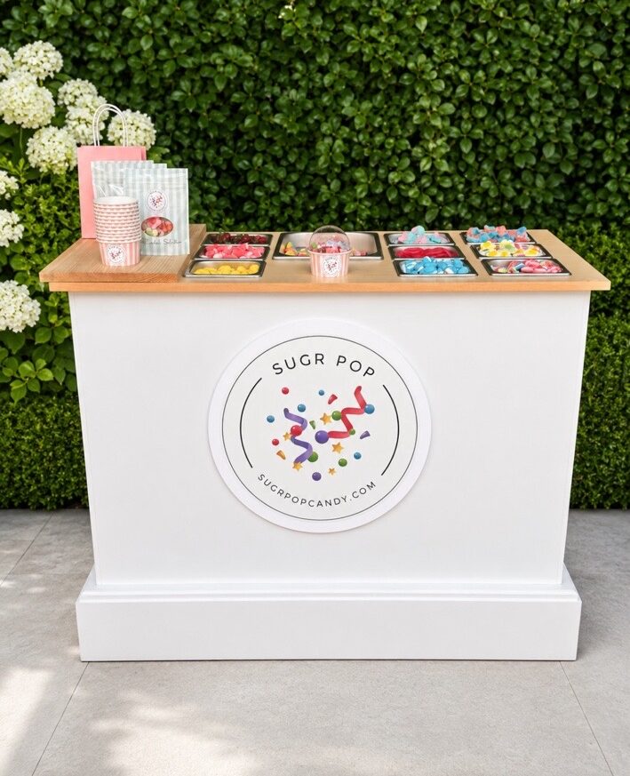 Sugr Pop Swedish Candy Cart Sugr Pop Swedish Candy Cart